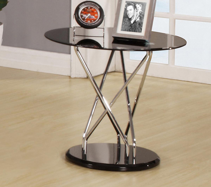 Uplands High Gloss Lamp Table - Click Image to Close